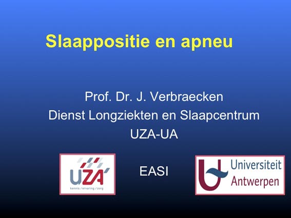 slaapapneu en positie